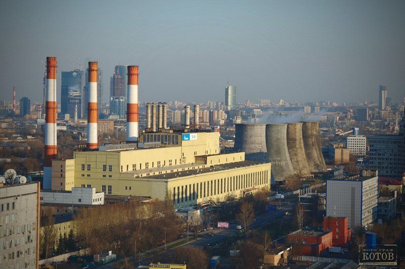 москва, крыши, город, ночь Москва с крыш. Вид с чердака. фото превью