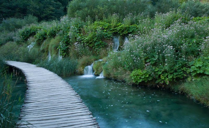 Plitvice promenade фото превью