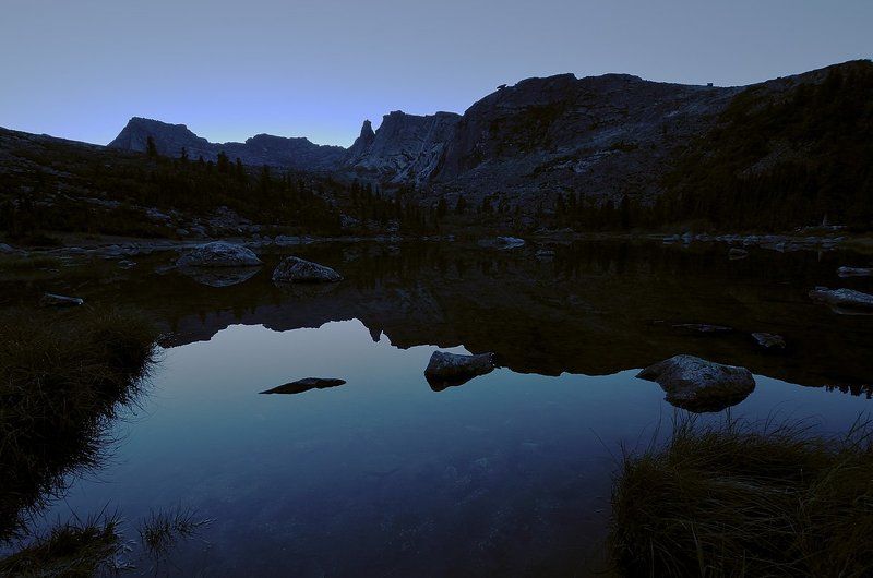 Вечер на озере. фото превью