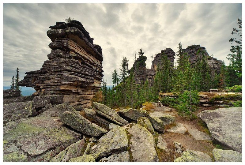 ергаки, зап. саян, каменный город *** фото превью