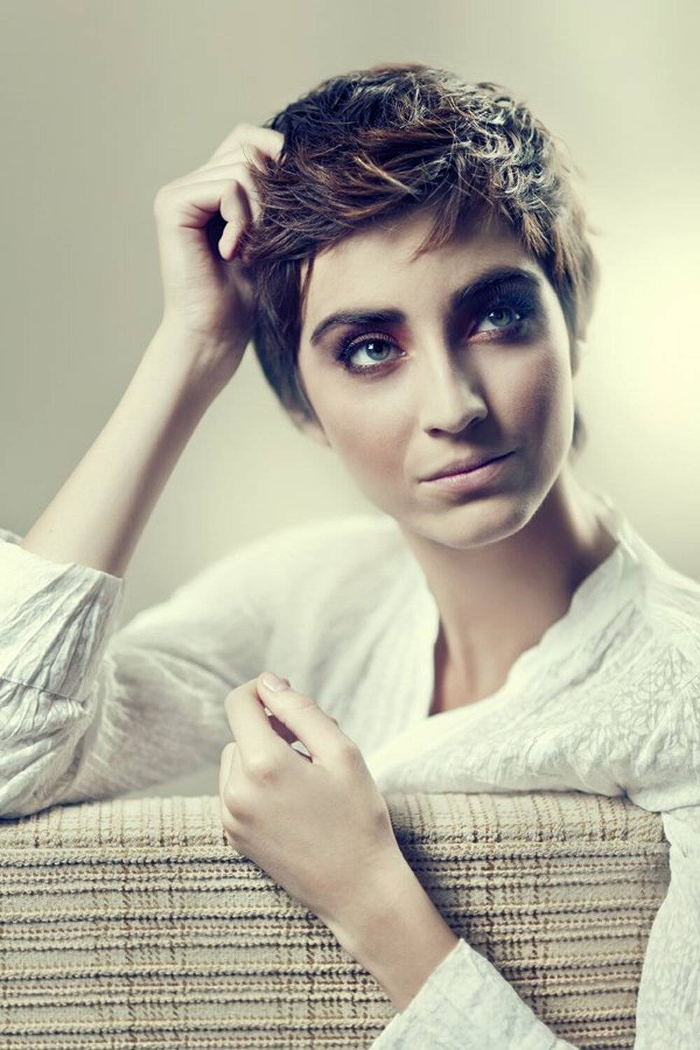 portrait, woman, Ludek Ciganek