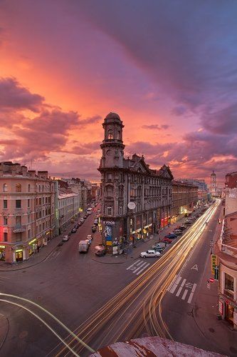 Вечерний Петербург. Пять Углов