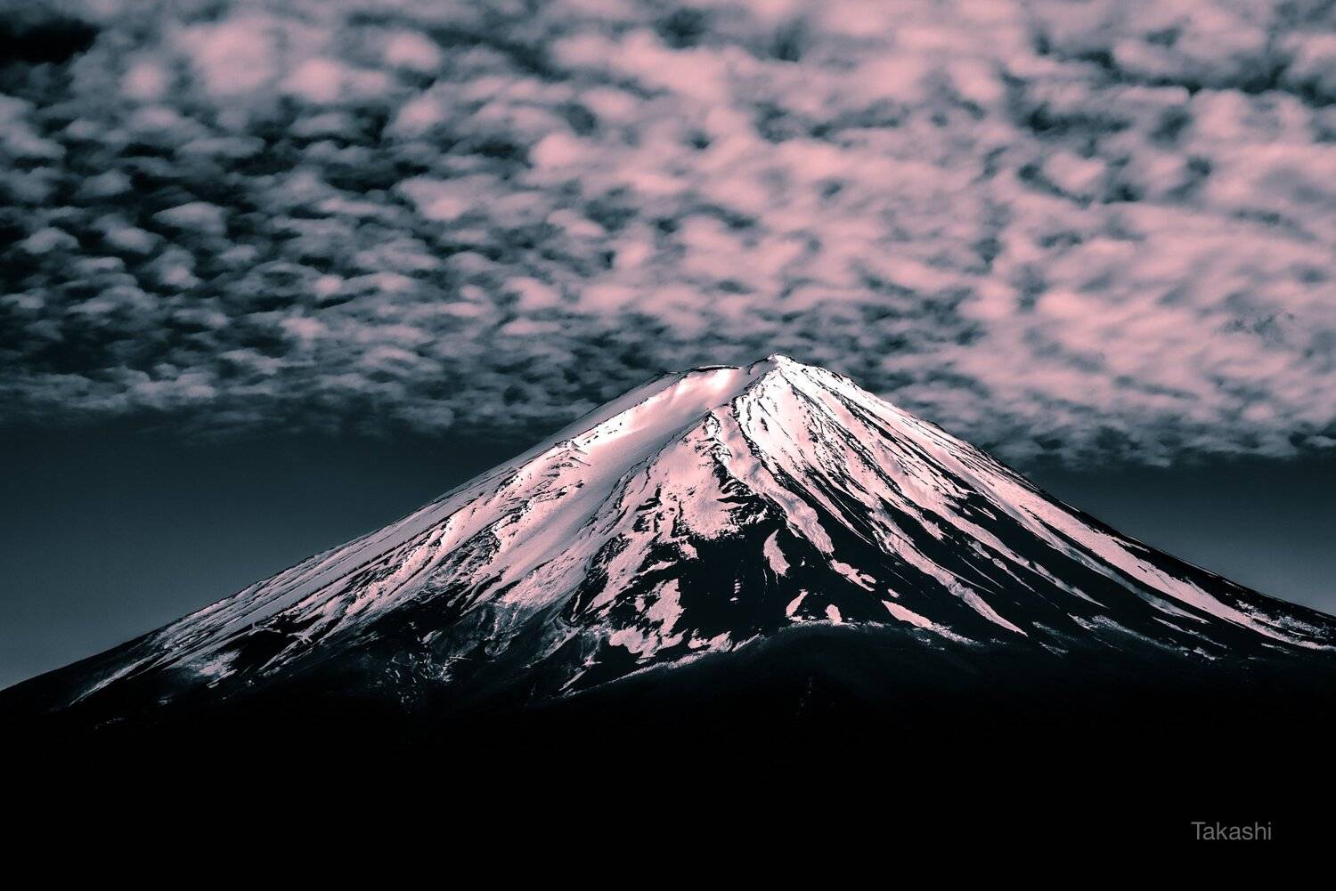 fuji,mountain,snow,cloud,, Takashi