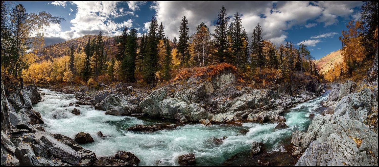 алтай, кумир, река, каньон, осень, скалы, Виталий из Н-ска