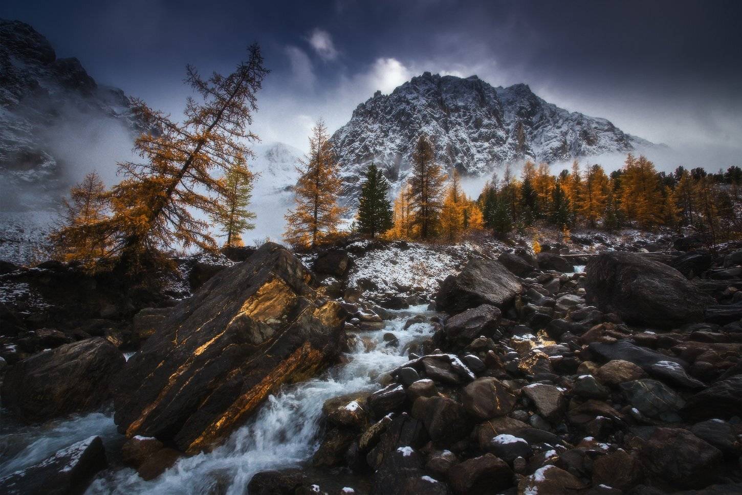 алтай, горы, актру, Владимир Ляпин