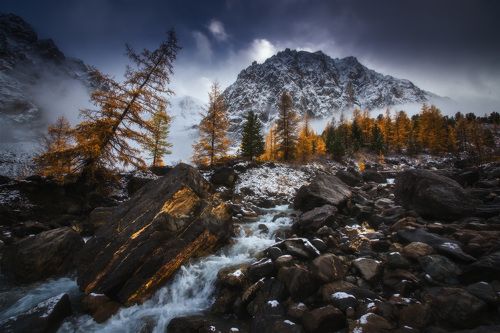 Осень в Актру