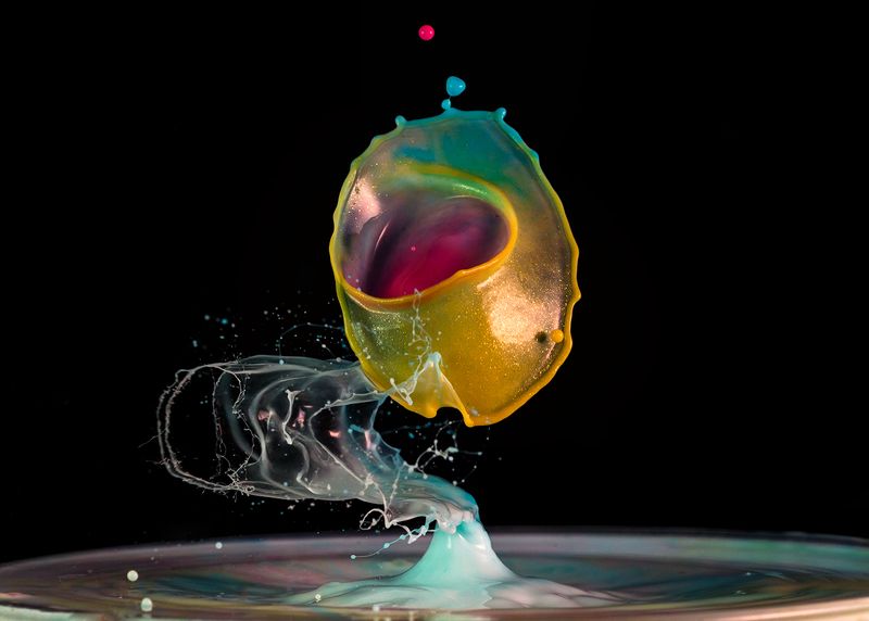 wtaerdrop,abstract,liquid,art,photography, windy drops фото превью