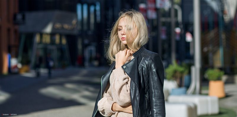 shabanantony, canon 5d, canon 85mm f 1.8, portrait, city Яна фото превью