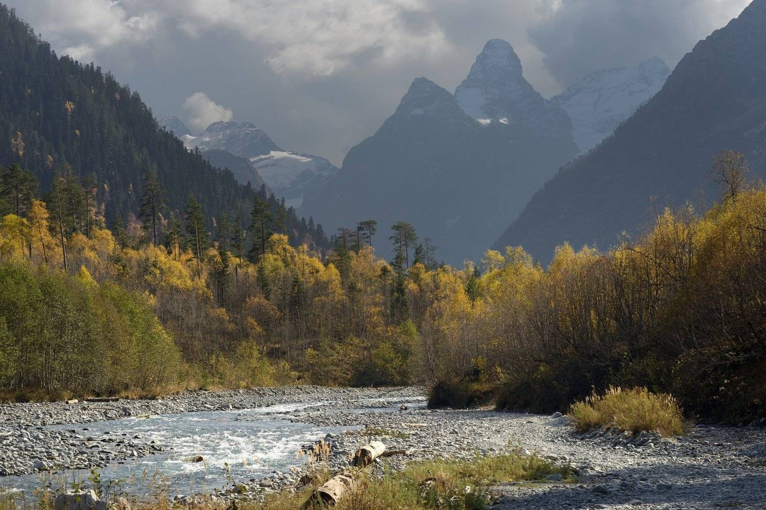 горы осень архыз такмак, Александр Жарников