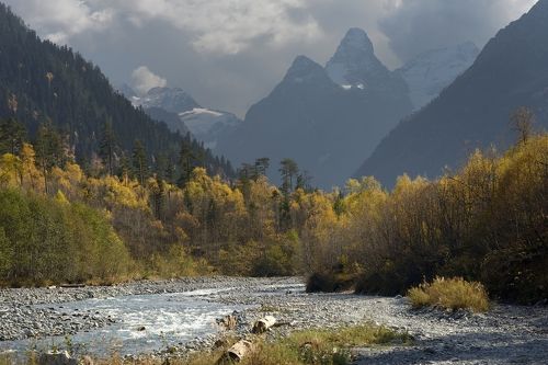 Осень в Архызе,Такмак