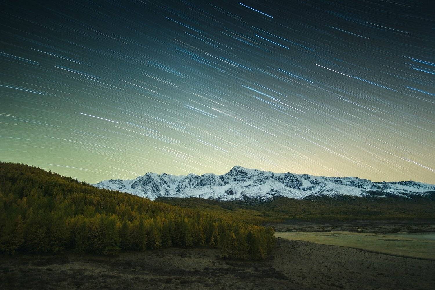 россия, алтай, республика алтай, горный алтай, природа, пейзаж, сибирь, горы, озеро, ночь, млечный путь, осень, джангысколь, Оборотов Алексей