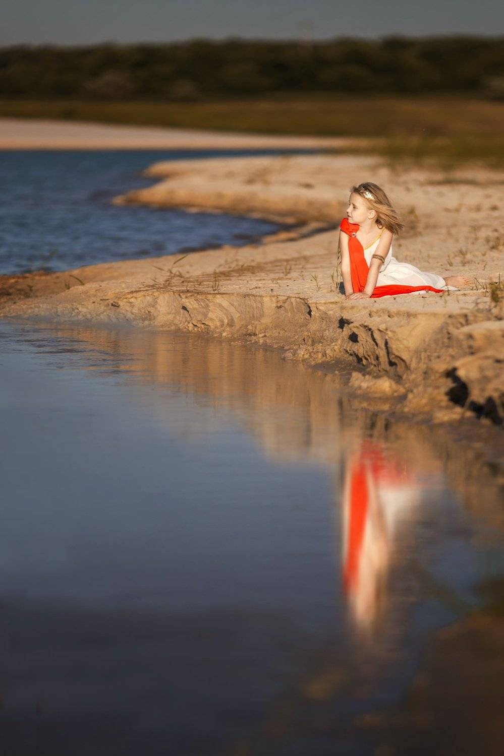 детская фотосессия, ребенок в кадре, дети, ребенок, вода, отражение, сказка, художественная обработка,, Щепин Сергей
