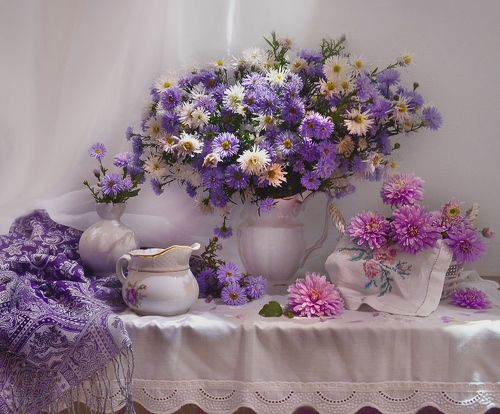 ...цветы осенние последние...