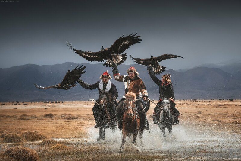 Eagle hunters