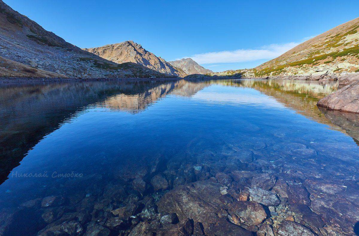 кавказ горы озеро, Николай Стюбко