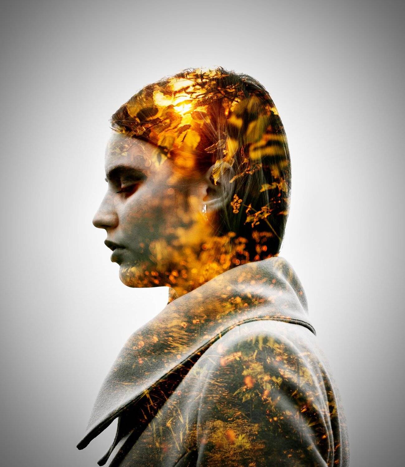 портрет, мультиэкспозиция, Александр Фанковин