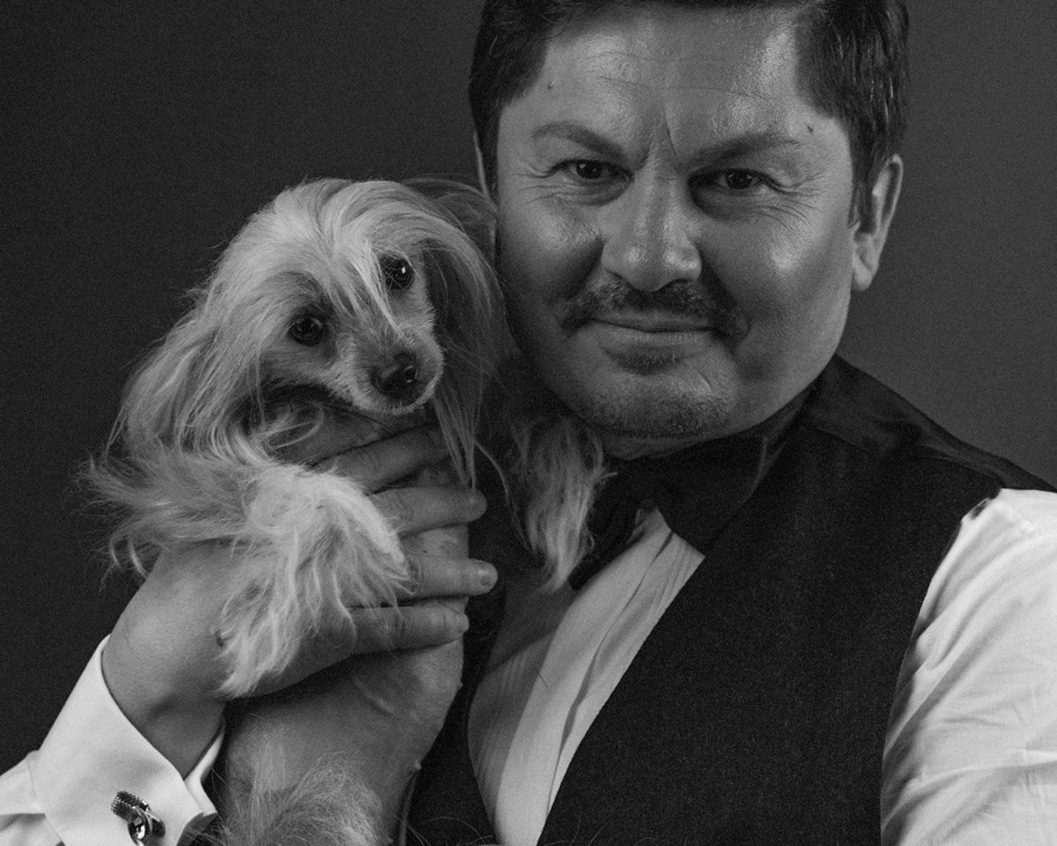 портрет, мужской портрет, дружба, питомец, собака, забота, мужчина, щенок, male, portrait, ped, dog, doggy, animal, friendship, Дмитрий Толоконов