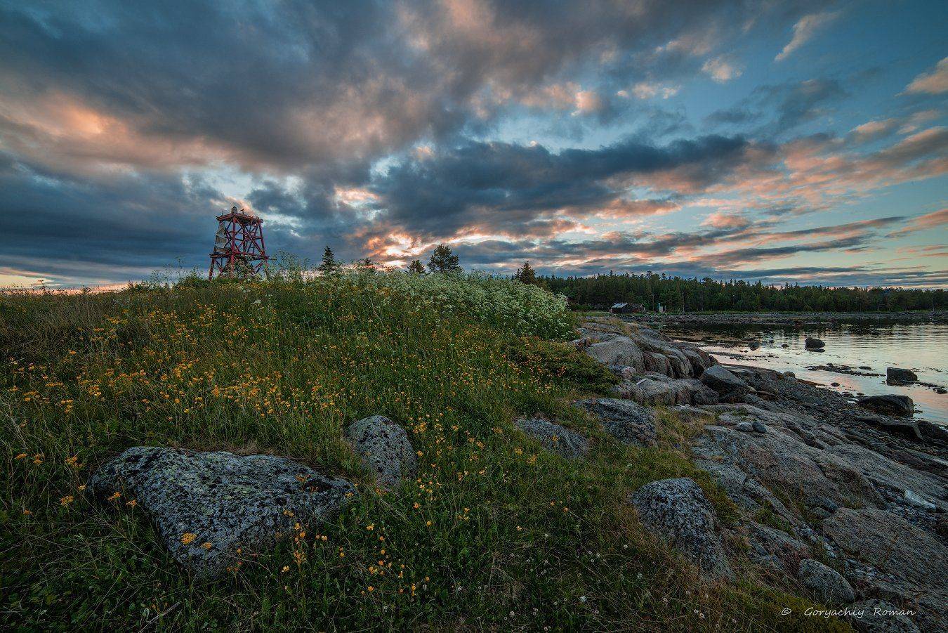 кольский, заполярье, север, ночь, полярный день,умба, белое море, терский берег,лето, Роман Горячий