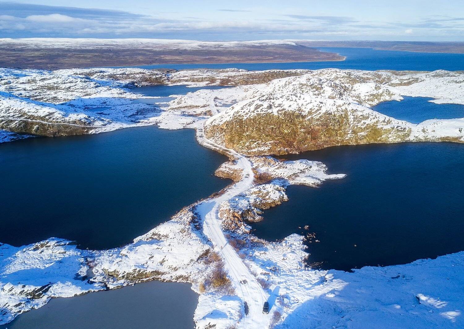 кольский, россия, средний, рыбачий, квадрокоптер, дрон, полуостров, Василий Яковлев