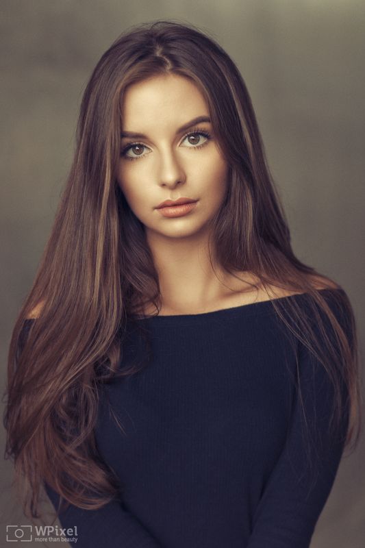 portrait women eyes brunette women by wpixel (More Than Beauty) фото превью