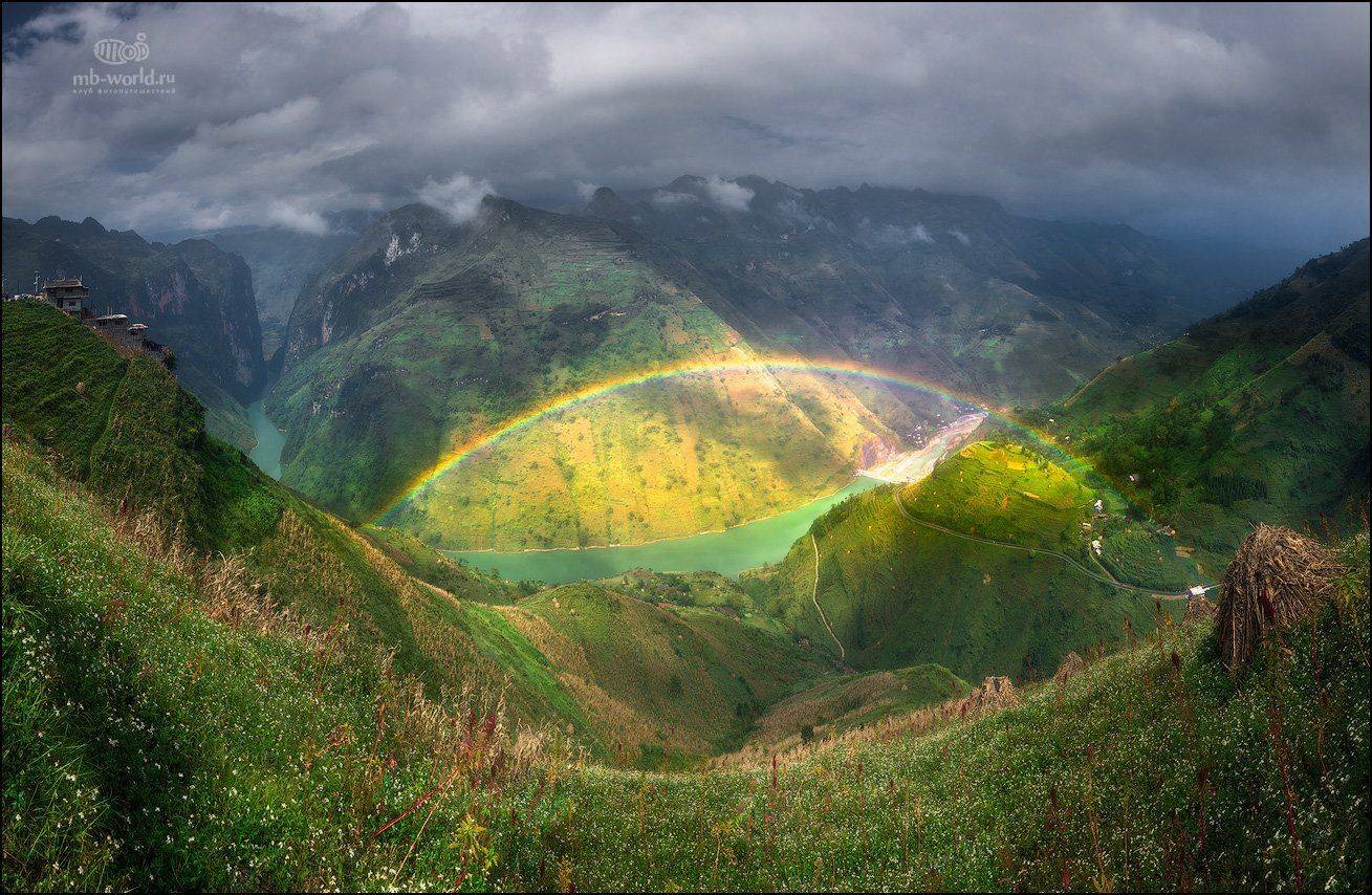 Вьетнам, пейзаж, северный Вьетнам, фототур, радуга, Mikhail Vorobyev