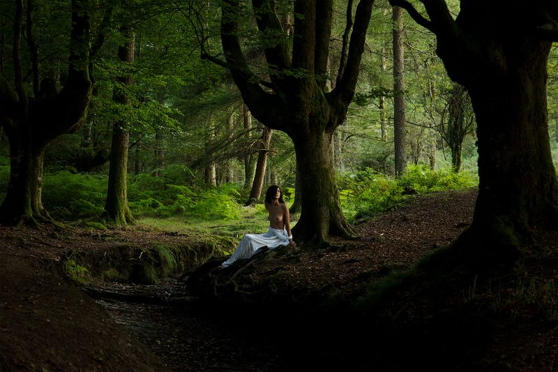 муза, портрет, ню, атмосфера, дриада Дриада фото превью