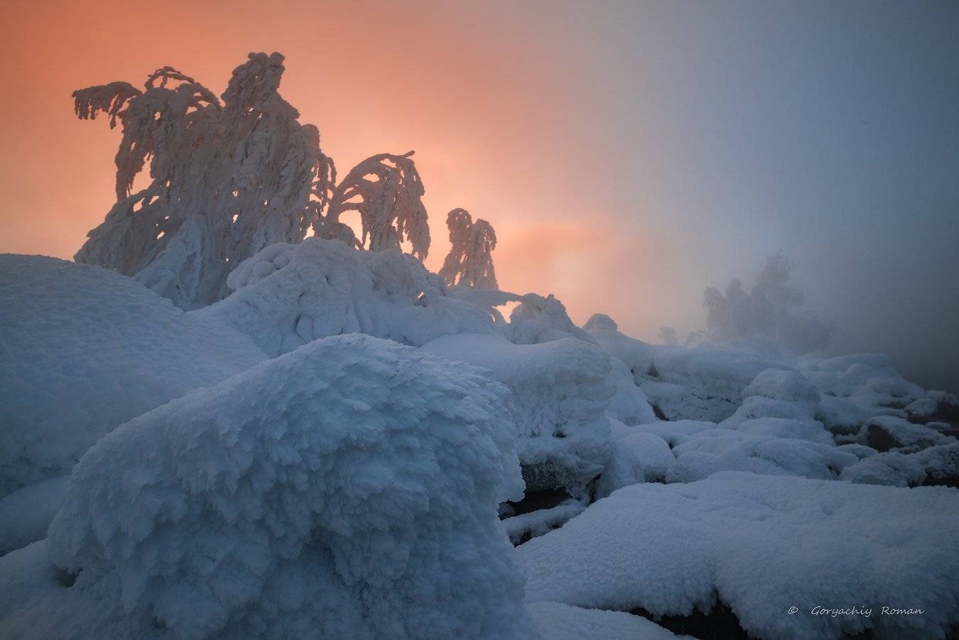 север, кольский, хибины, заполярье, имандра, молочная губа, зима, Роман Горячий