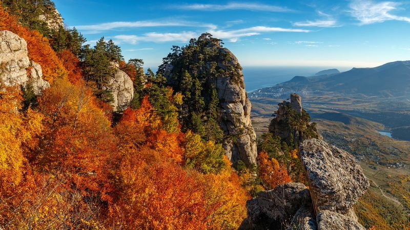 пейзаж, крым, демерджи, осень Золотая осень Демерджи фото превью
