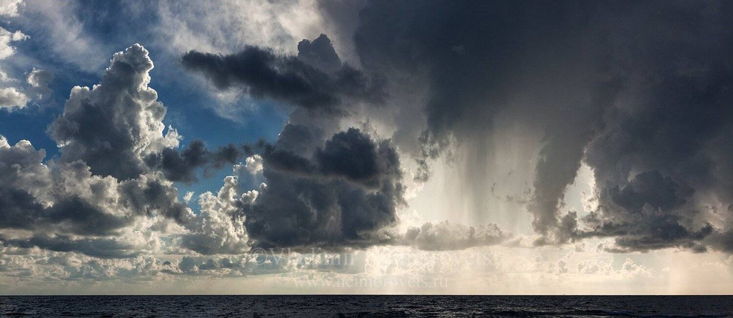 Чёрное море, Джанхот, штормовое предупреждение, небо, тучи, закат, sunset, dawn, clouds, dramatic sky, dusk, moody sky, evening, Black Sea, Storm Warning, Dzhankhot, Владимир Нейморовец