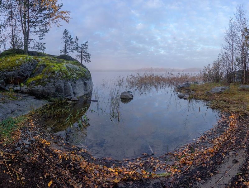 Октябрь в Ладожских шхерах фото превью