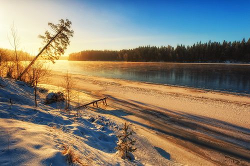 Январский ,утренний ,морозный...