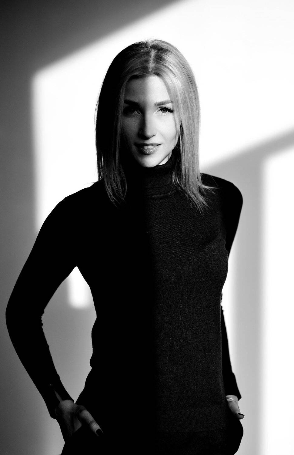 девушка,портрет,студия,чёрно-белое, Влад Шуман