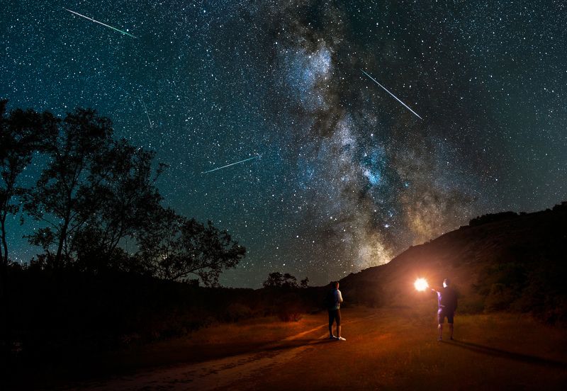 ceclii, nikon d3400, milky way, night  фото превью