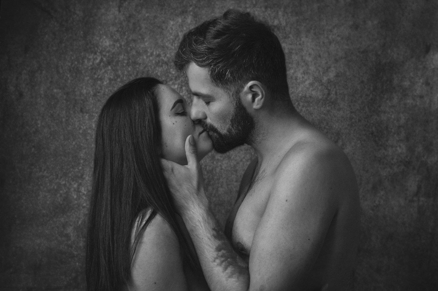 couple, portrait, nude, sensual, Dariusz