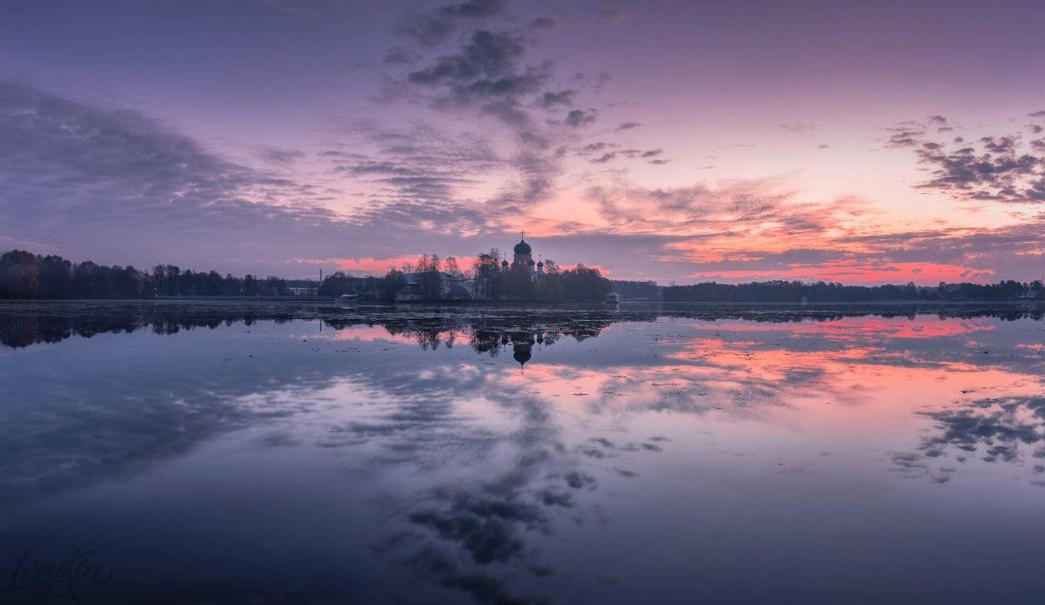 пейзаж, введенское, рассвет, утро, россия, природа,, Виталий Левыкин