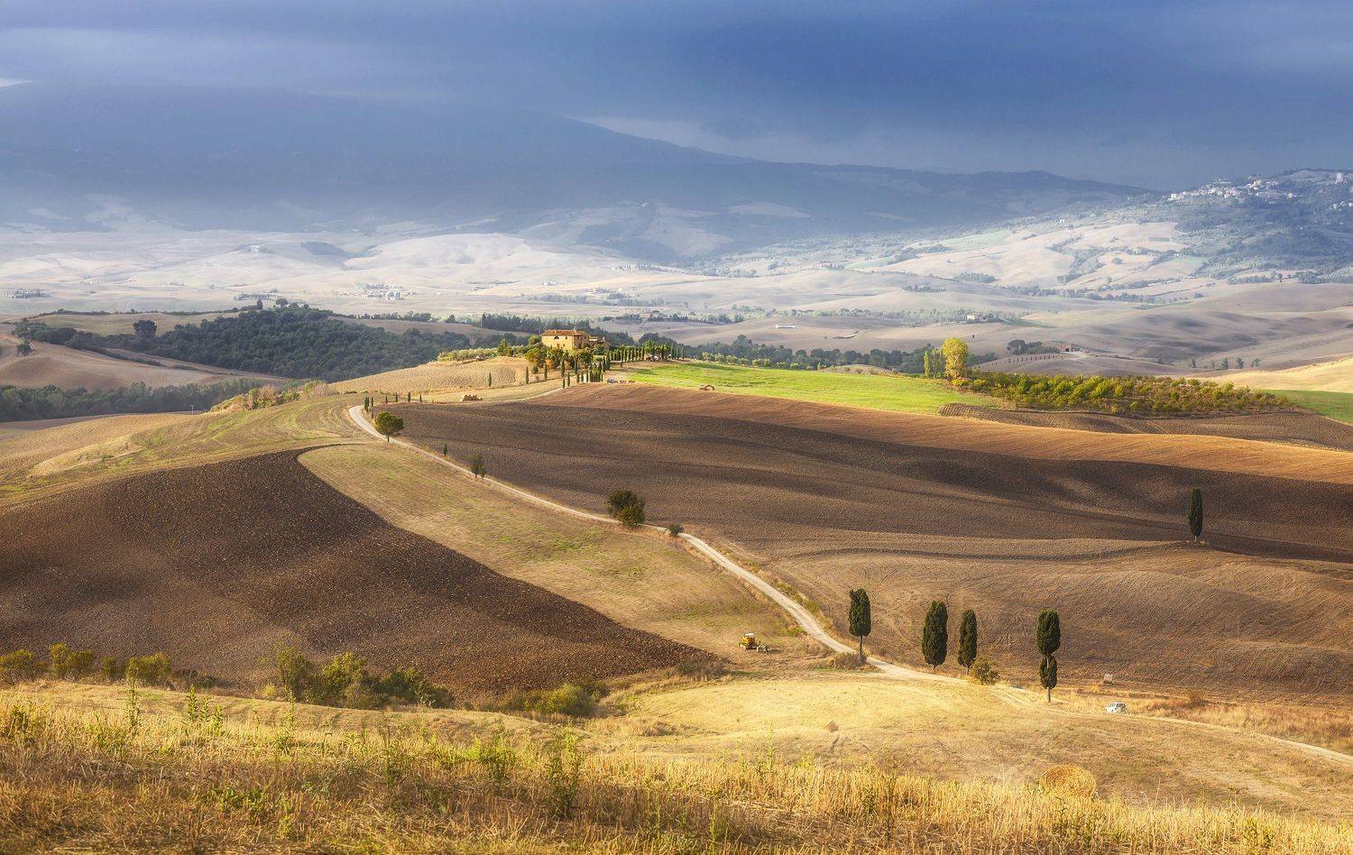 осень, тоскана, пьенца, италия, autumn, tuscany, italy, pienza, Андрей Чабров