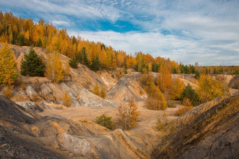 Осень в карьерах фото превью