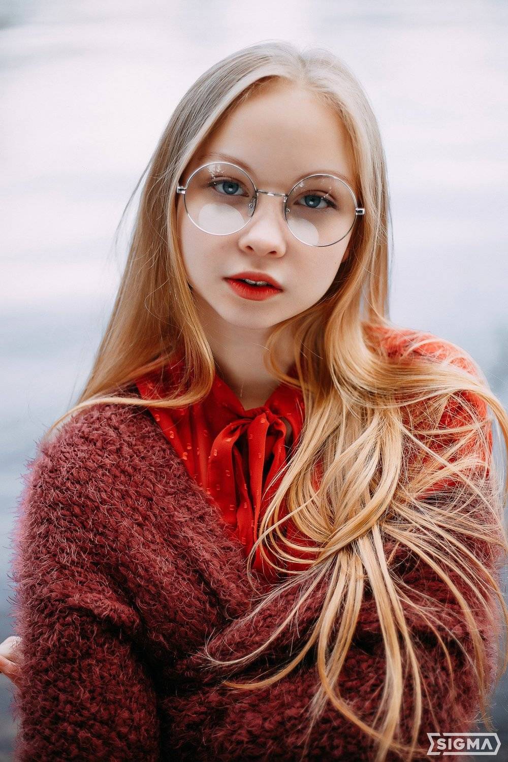 portrait, nice, eyes, girl, beauty, beautiful, autumn, Artem Kosolapov