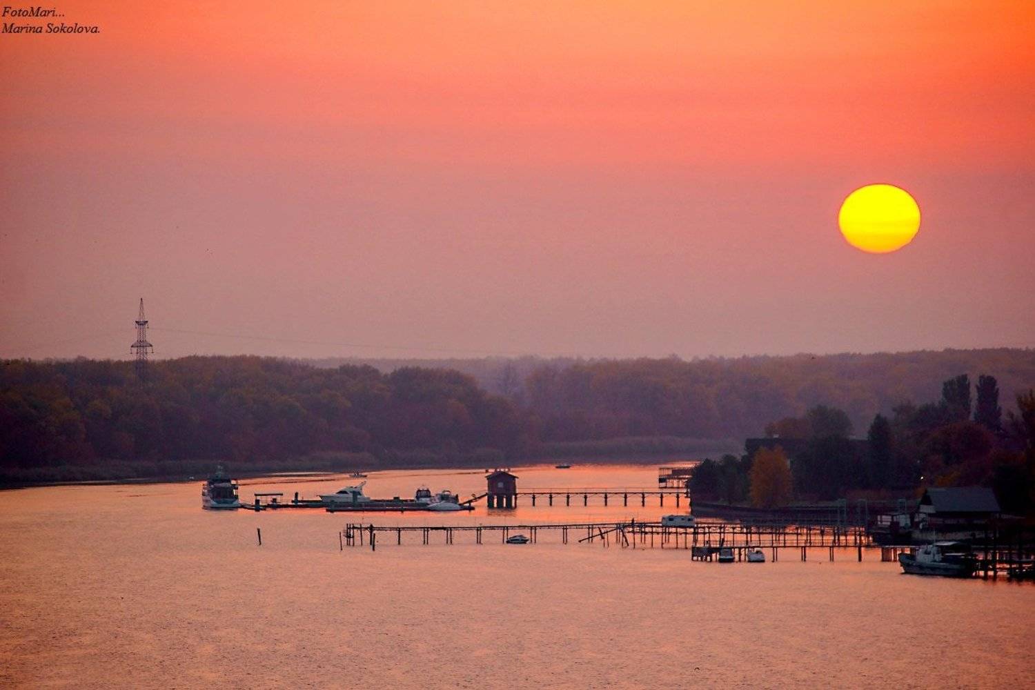 пейзаж,рассвет,утро, Марина Соколова