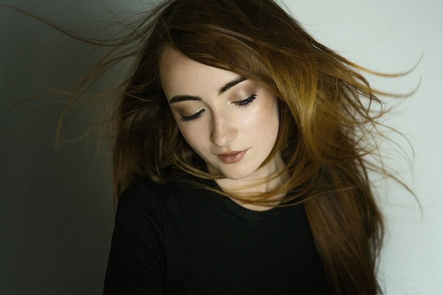 девушка, волосы, красивая, рыжая, красота, Дарья Комарова