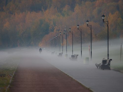 Осень - время туманов