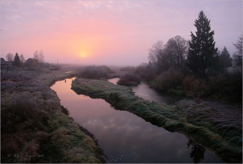 Рассвет на Ловати фото превью