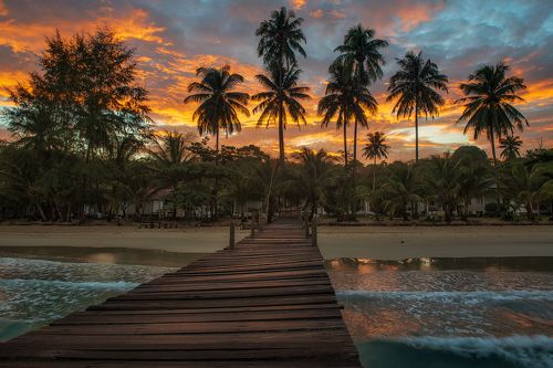 Цветное утро.