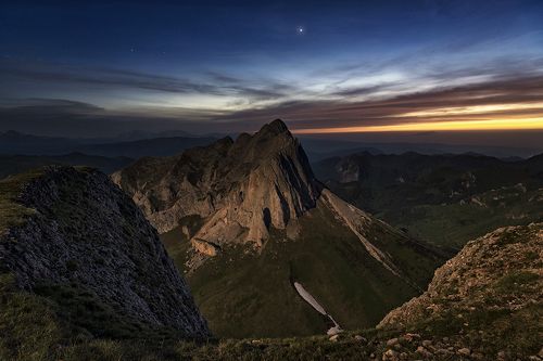 Западный Ачешбок, в лунном свете
