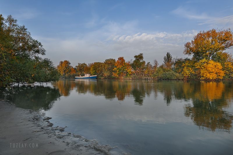 кубань, октябрь, кубанский берег, таманский полуостров, темрюк В субботний вечер на Кубани фото превью