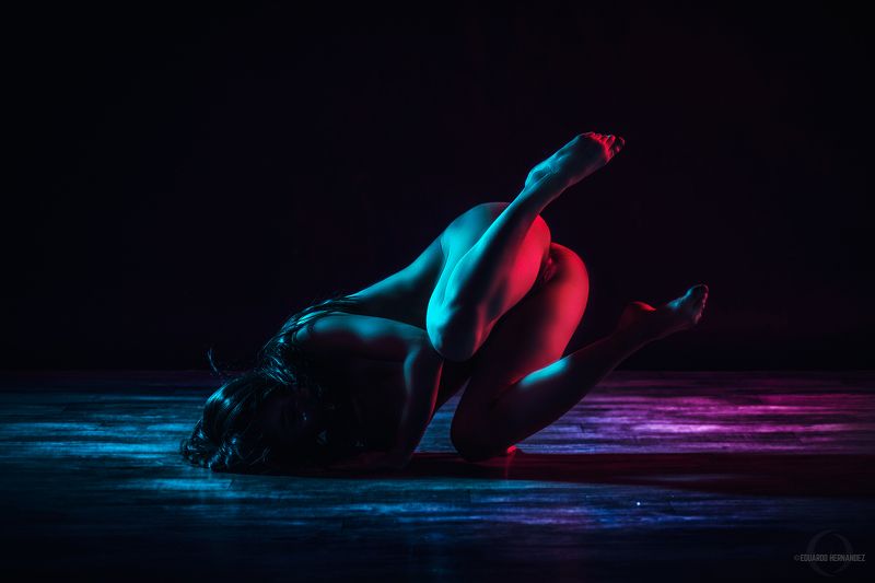 dancer, ballerina, red, blue, hdzphoto, cdmx, Dance et Tempore series. фото превью