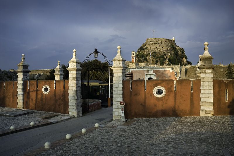 old_fortress, , kerkyra, , corfu, , greece, , sunset, kodak, slrn Старая крепость фото превью