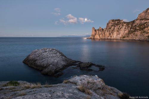 Лунное утро