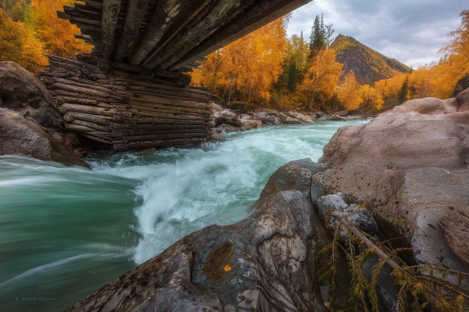 алтай, осень, чуя, пейзаж, Александр Кукринов