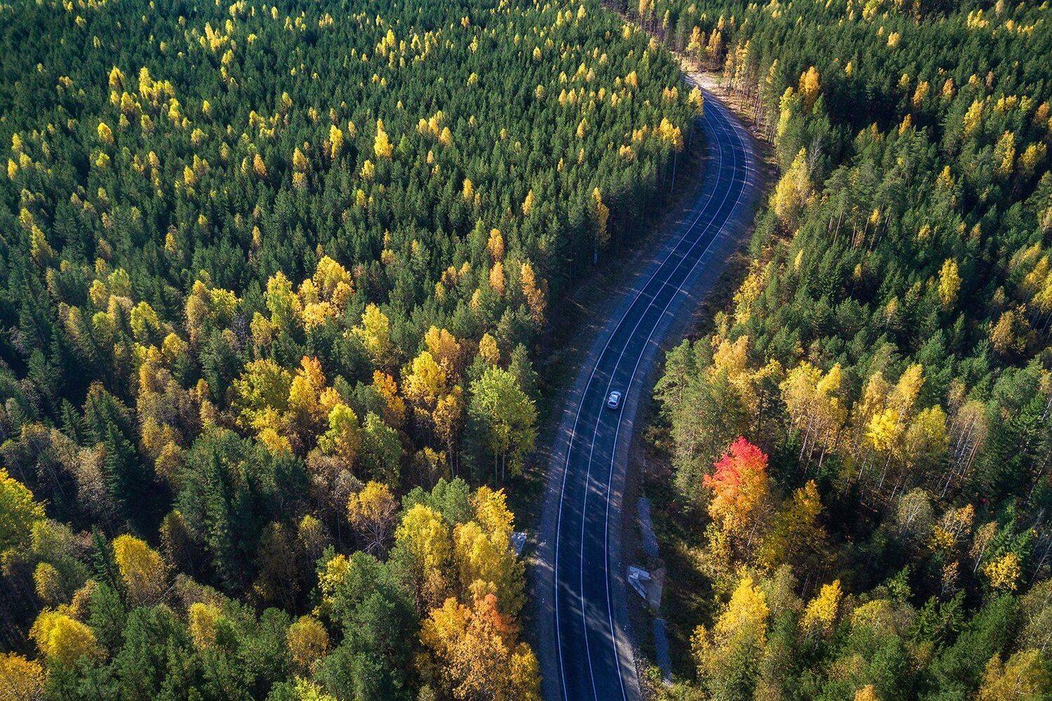 урал, осень, дрон, Василий Яковлев